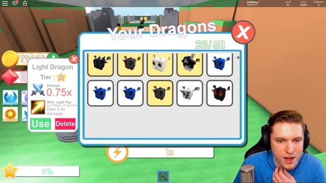 ROBLOX DRAGON SIMULATOR CODES! *UNLOCKING MOST OP DRAGON AREA!* смотреть онлайн