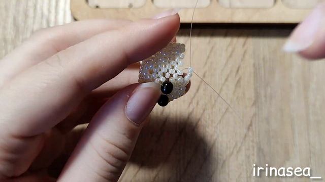 Ежик из бисера | Среднее амигуруми | Амигуруми из бисера | Туториал | Beaded hedgehog amigurumi смотреть онлайн