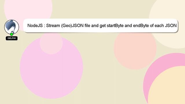 NodeJS : Stream (Geo)JSON file and get startByte and endByte of each JSON record in the file смотреть онлайн