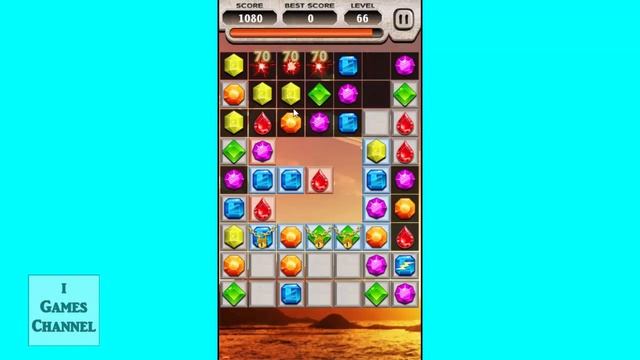 Jewel Star - Match 3 Adventure World 1 Level 61-70 смотреть онлайн