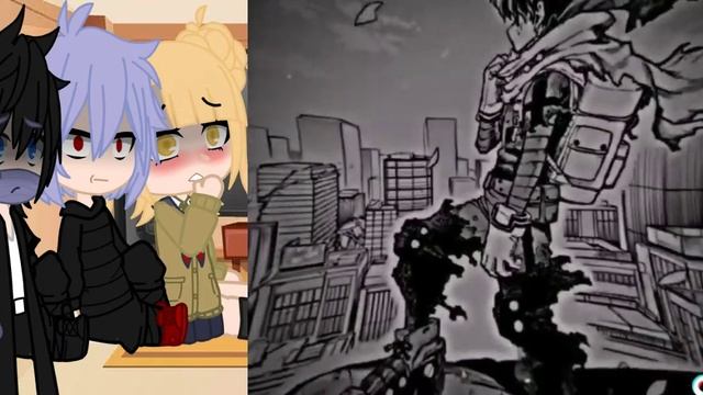 Реакция League of Villains или же Lov или Лига Злодеев на Изуку в манге смотреть онлайн