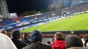 Болельщики на домашнем матче воронежского Факела.