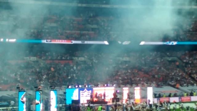 Def Leppard NFL pre-game show at Wembley Stadium смотреть онлайн