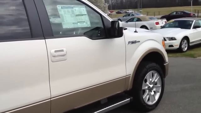2012 Ford F-150 Super Crew Lariat White Platinum Navigation ☻ 252-566-3141 ☻ смотреть онлайн