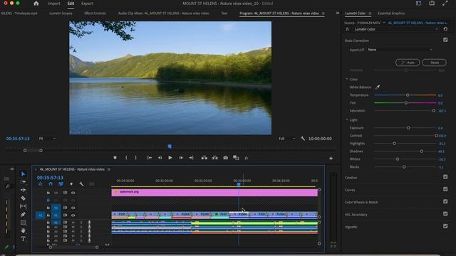 Уроки кольорової корекції природи в Adobe Premiere Pro – Перевірка кольору на панелі Lumetri – Ч. # смотреть онлайн