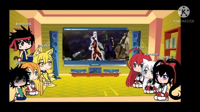 El clan gremory y los padres de goku reaccionan al rap de goku vs jiren смотреть онлайн