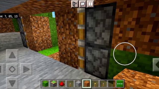 Секретный проход в Майнкрафт #Minecraft #майнкрафт #механизм смотреть онлайн