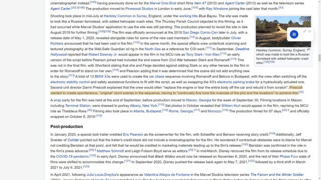 Wiki Reads: Black Widow (2021 film) смотреть онлайн