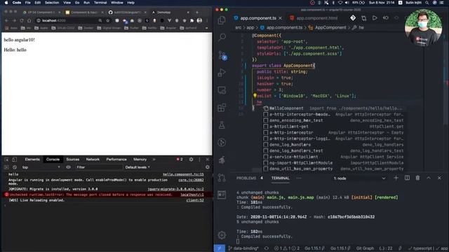 EP 04 Angular Component & @Input Output смотреть онлайн