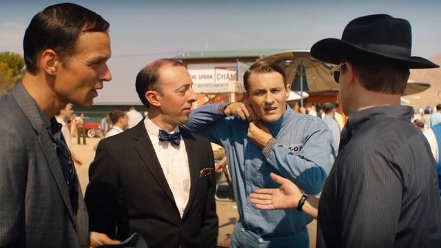 FORD v FERRARI (2019) - Ken Miles (Christian Bale) Smashes The Car Trunk - "Happy Bill" Movie Scene смотреть онлайн