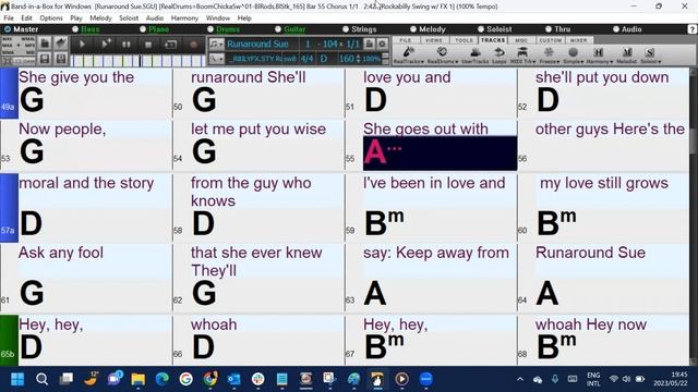 Runaround Sue (in the style of Dion) a fun and easy Band-in-a-Box backing track смотреть онлайн