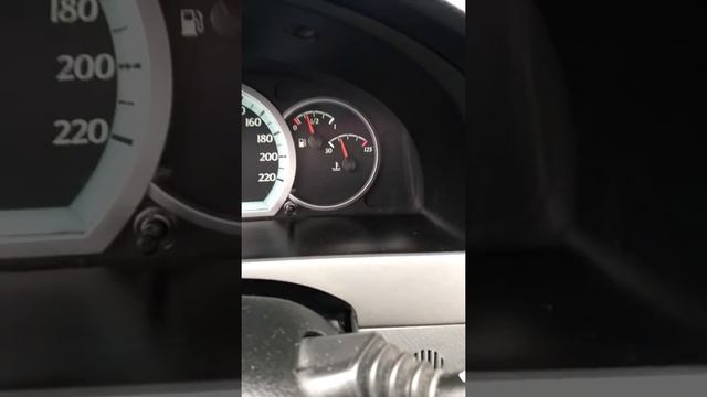 Лачетти 1.6. прогрев на ходу.