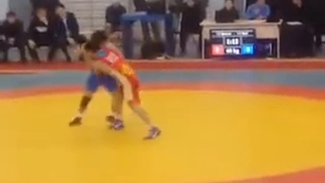 Жолчубеков Калыбек. За выход-чемпионат Киргизия 2017 60кг смотреть онлайн