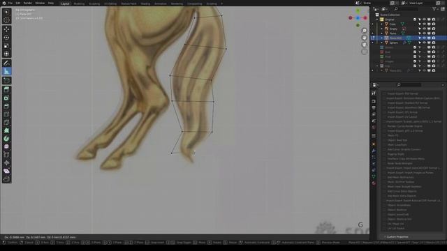 Blender3D Уроки по ювелирному делу. Урок №17. Скульпт