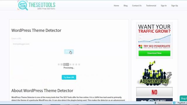 Wordpress Theme Detector смотреть онлайн