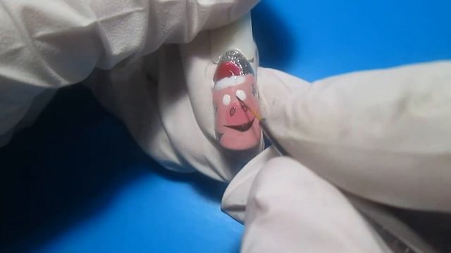 рисую на ногтях символ 2019 года/рисуем забавную хрюшку на ногтях#ТаняNailsVideo#дизайны#мк смотреть онлайн