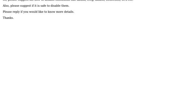 How to disable some extensions in php 5.6? (3 Solutions!!) смотреть онлайн