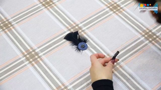 ARTпространство. Как сделать заколку для волос. смотреть онлайн