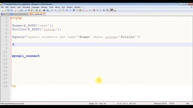 Update User MySQL Data Using HTML Form (Hindi) - Logical Vaibhav смотреть онлайн
