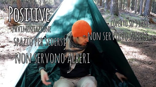 Tarp telo setup diversi Bushcraft Outdoor Survival - PeschoAnvi смотреть онлайн