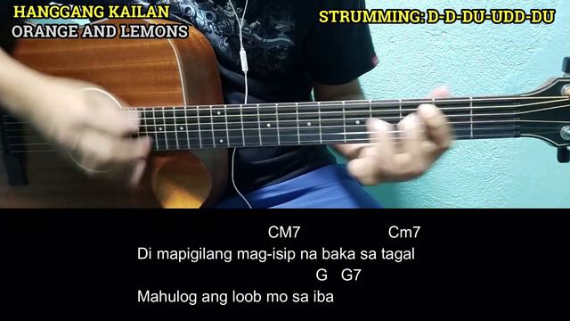Hanggang Kailan - Orange and Lemons | Guitar Chords with Lyrics | Guitar Tutorial смотреть онлайн