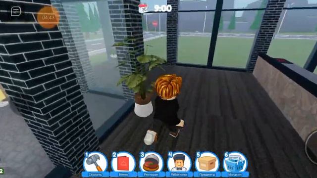 Играю в роблокс игра называется: Restorator Tycoon смотреть онлайн