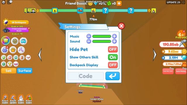*NEW UPDATE CODES* [UPD+Free UGC] Clicker Mining Simulator ROBLOX | ALL CODES | SEPT 30, 2023 смотреть онлайн
