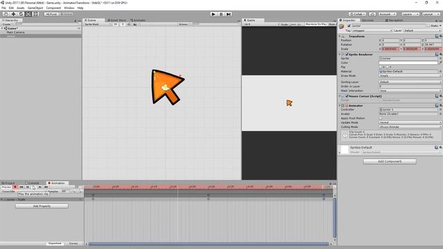 HOW TO CUSTOMIZE YOUR MOUSE CURSOR - UNITY TUTORIAL смотреть онлайн