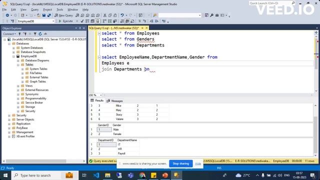 Part-13)Join 3 or more than two tables in sql server| Sql Tutorials for beginner смотреть онлайн