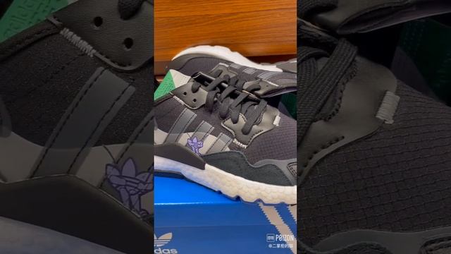 Кроссовки Adidas originals Nite Jogger унисекс черные