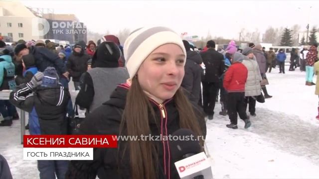 Проводили зиму блинами. Масленица 2016 смотреть онлайн