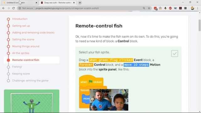 Code a shark game in Scratch | Digital Making at Home смотреть онлайн