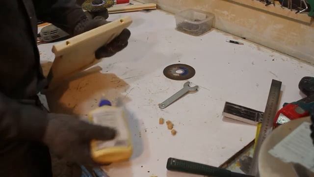 Ключница из дерева под старину. Браширование. Старение дерева смотреть онлайн