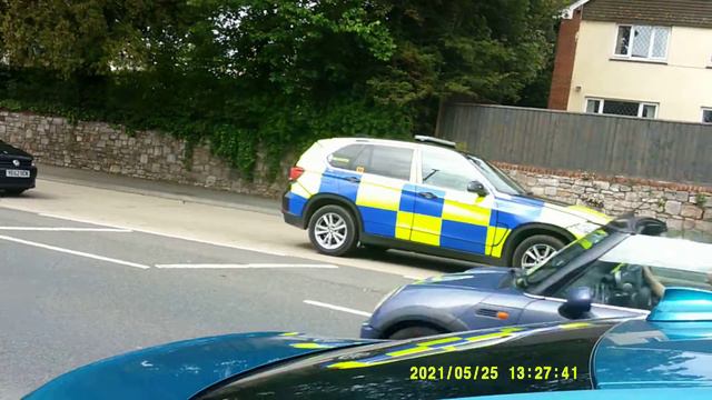 super cool Devon and Cornwall police Dark Blue ARV driving смотреть онлайн