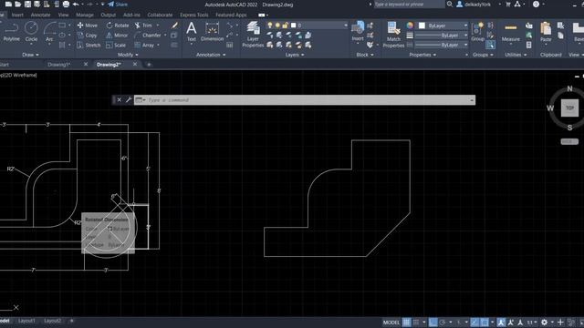 Modify Commands Simple Drawing 1.2 Exercise смотреть онлайн
