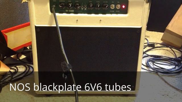 Ibanez TSA15 power tube replacement upgrade 6V6 смотреть онлайн