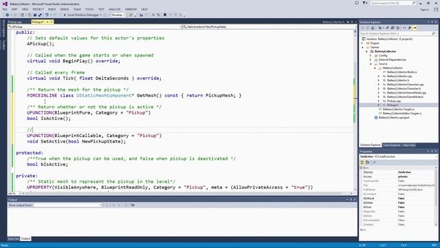 C++ Battery Collector: Adding Variables & Functions | 04 | v4.9 Tutorial Series | Unreal Engine смотреть онлайн
