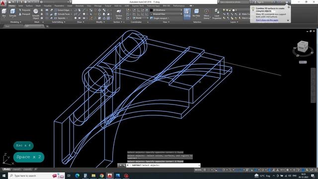 How to Make Solidworks 3D Model In AutoCAD смотреть онлайн