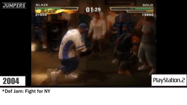 Evolution Def Jam Games for PS2 смотреть онлайн