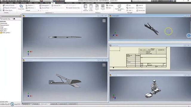 Reopen All Windows from last Autodesk Inventor Session смотреть онлайн