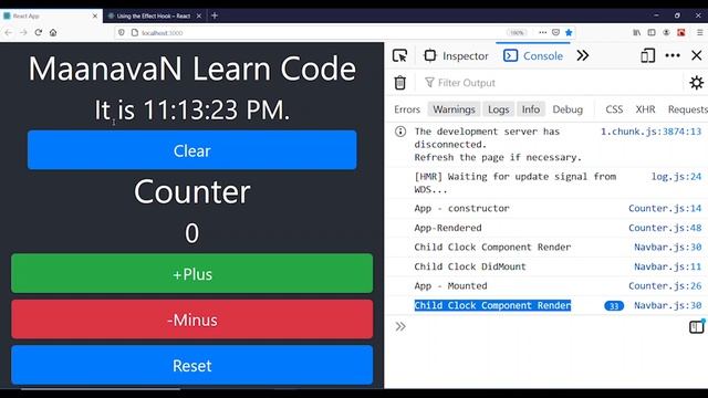 React Lifecycle | #10 React JS Tamil Tutorial for Beginners смотреть онлайн