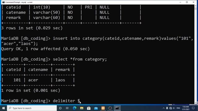ການສ້າງສະຕໍໂປຣສະເຈີ (Create Store Procedure) | MySQL смотреть онлайн