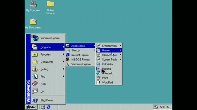 Windows 98 SE on android (emulator limbo) смотреть онлайн