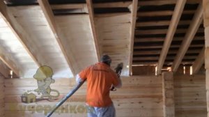 Утепление крыши в доме пеной, как утеплить мансарду пенополиуретаном
