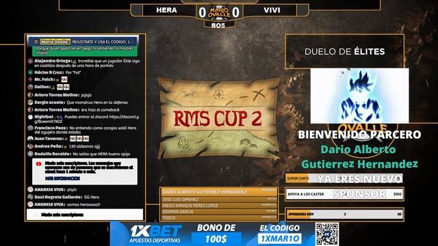 NICOV VS SITAUX Y HERA VS VIVI RMS CUP 2 смотреть онлайн