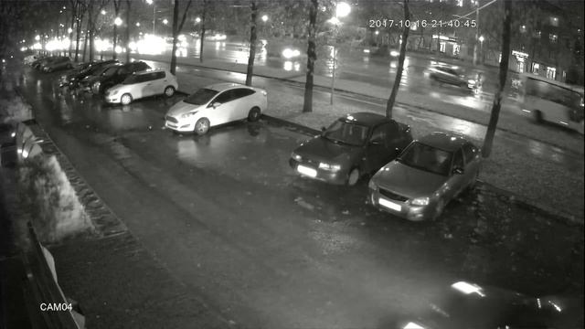 AHD 2mpx VDO-8B35H365R Уличная камера пример ночной съемки