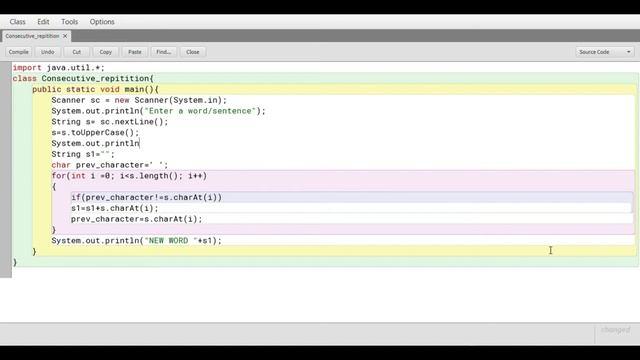 #3. Remove adjacent characters from a string. смотреть онлайн