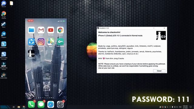 JAILBREAK WITH CHECKRA1N FOR WINDOWS [ IOS 15.4.1 - 15.3 & OLD ] IPHONE / IPAD | RELEASE APRIL смотреть онлайн