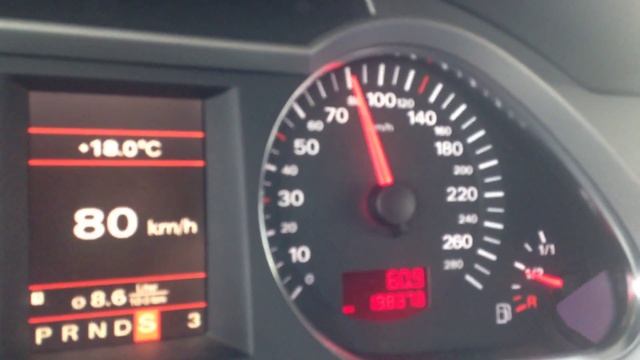 Audi A6 C6 2.7TDI + chip Quattro 0-100km/h acceleration смотреть онлайн