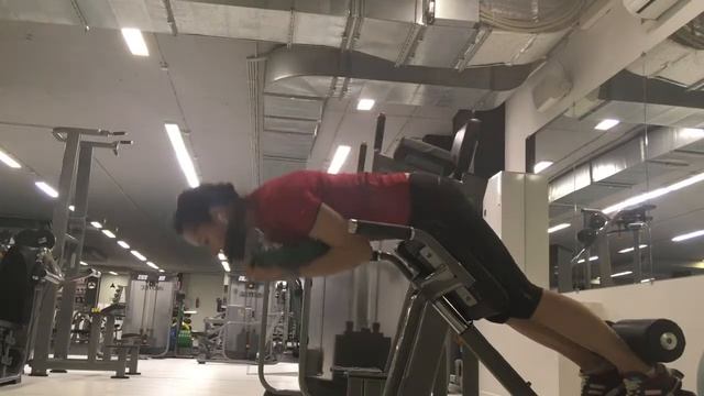 Гиперэкстензии с весом смотреть онлайн